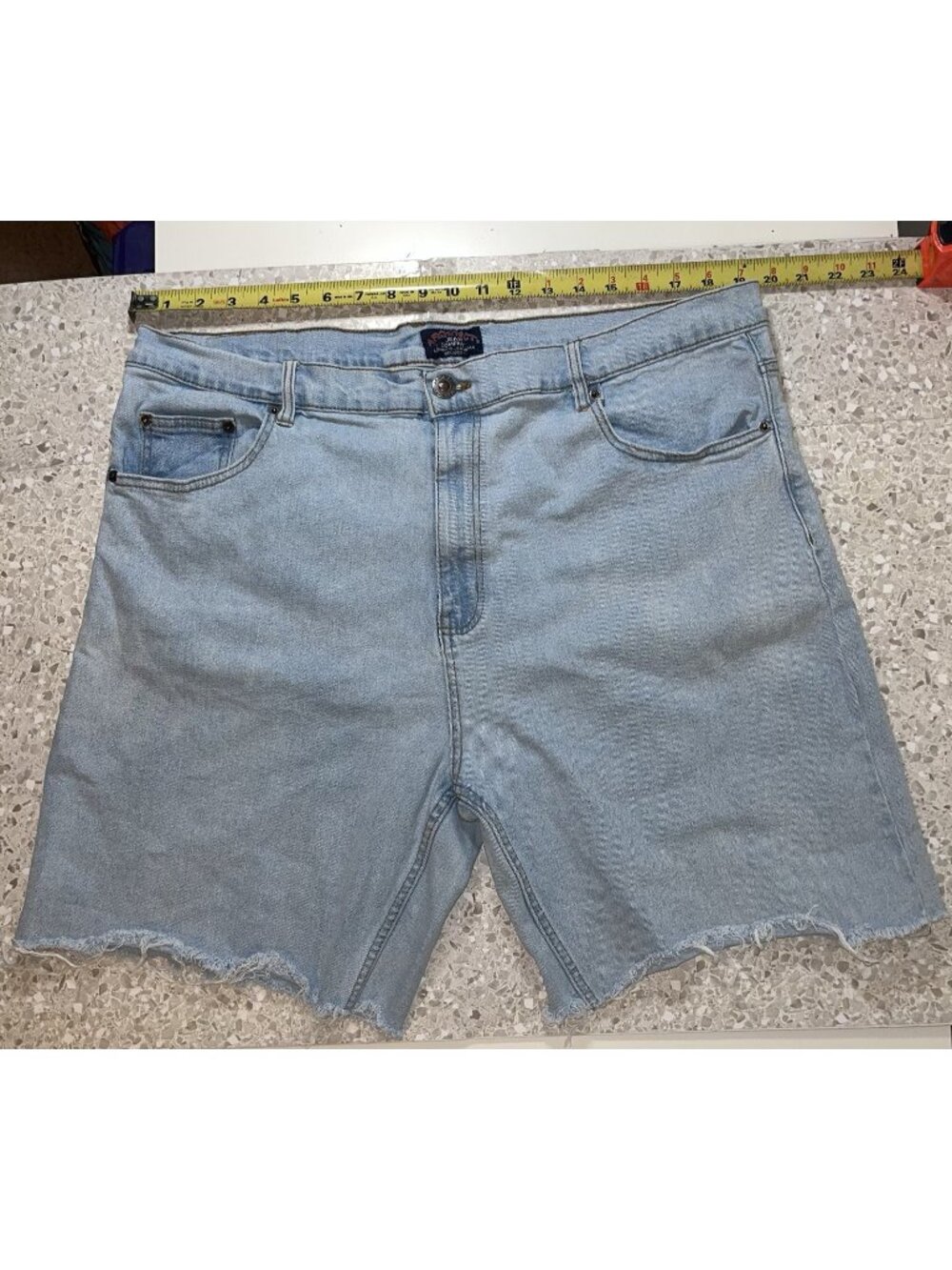 Mens Cut Off Jeans Shorts Jorts Architect Jean Company Size 42 Relaxed Fit READ